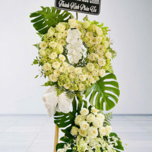 Lẵng Hoa Chia Buồn